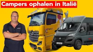 Campers ophalen voor de ADAC in Italië - Vlog 67