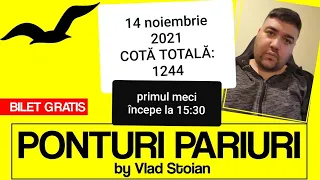 PONTURI PARIURI by Vlad Stoian | 14 noiembrie 2021