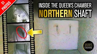 EXCLUSIVE: First Look Inside the Great Pyramid Queen's Chamber Northern Shaft | Ancient Architects