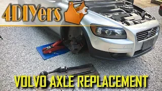 How to: Volvo C30 S40 V50 C70 Right Axle Replacement