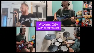 U2 - Atomic City (Live) - Vocal/Guitar/Bass/Drum Cover
