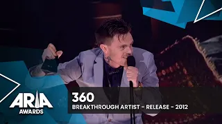 360 wins Breakthrough Artist - Release | 2012 ARIA Awards