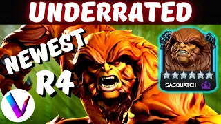 Sasquatch is massively underrated & also one of my newest Rank 4, 6 Star Champions - MCoC