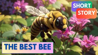 Learn English Through Story Level 1 🔥 | The Best Bee | Learn English Through Story | Basic English