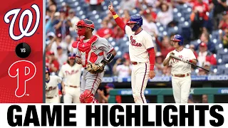 Nationals vs. Phillies Game Highlights (9/11/22) | MLB Highlights