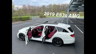 2019 Mercedes Benz E63s AMG WAGON! REVS And LAUNCH 🚀