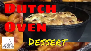 How to make a Blackberry Peach Cobbler in the Dutch Oven Outdoors