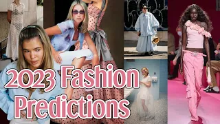 2023 fashion trends and predictions 🫧🔮👛
