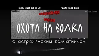 Охота на волка с астраханским волчатником. Специальная версия с прицелом DEDAL T2.389 HUNTER LRF