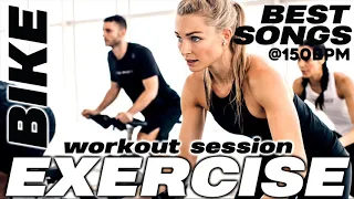 Exercise Bike Best Songs  Workout Session (Mixed Compilation for Fitness & Workout @150 Bpm)