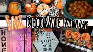 New Single wide Mobile Home CLEAN & FALL Decorate with me + Fall Time Crock Pot idea & more