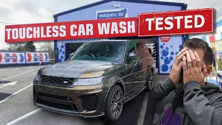 Testing the FIRST Touchless Car Wash in The UK