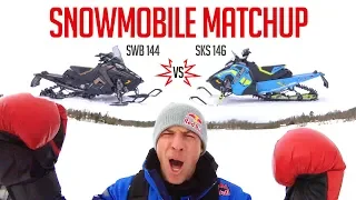 SNOWMOBILE MATCH UP 850 SWB 144 vs 850 SKS 146