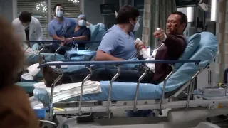 Schmico part 60: Nico offers stress relief after Levi is irritated (Grey’s 17x02)