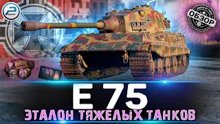 ОБЗОР E 75 WOT 🔥 ЛУЧШИЙ ТТ9 в ИГРЕ🔥 WORLD OF TANKS