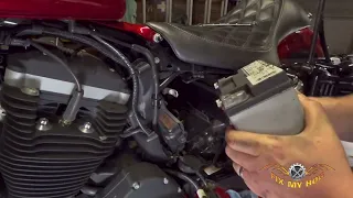 Sportster Battery Removal and Replacement