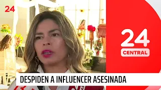 Despiden a influencer asesinada en el desierto