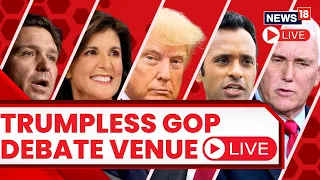 Republican 2024 Presidential Debate Live | GOP Primary Candidates Take Stage Without Donald Trump