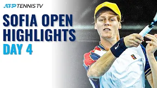 Sinner Starts Title Defence; De Minaur vs Giron, Paire in Action | Sofia Open 2021 Highlights Day 4