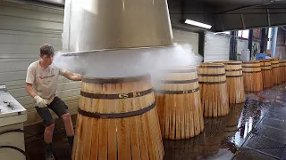 Amazing Way they Produce Gigantic Wine Barrels in France