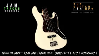 Bass Backing Track - R&B - Smooth Jazz - Neo Soul -