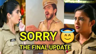 SORRY | The Final Update Of Dsp Anubhav Singh In Maddam Sir | Anuseena | Haseena Mallik | Madam Sir