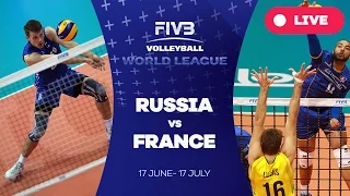 Russia v France - Group 1: 2016 FIVB Volleyball World League