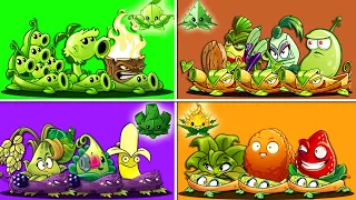 PvZ 2 Tournament 8 Team & Vine & Mint Plants Battlez - Which Team Plant Will Win?