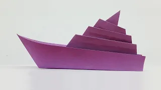 Paper Ship Making Origami Tutorial | How to Make a Paper Boat | Origami Boat