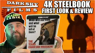 Texas Chainsaw Massacre (1974) 4K UHD Steelbook Dark Sky Films FIRST LOOK!  | deadpit.com
