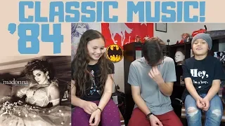 Kids REACT to MADONNA - LIKE A VIRGIN