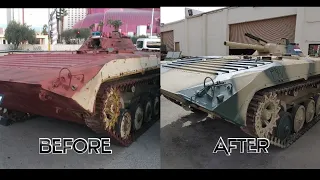 The BMP1 from "Tank Overhaul" restored.