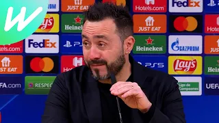 "We played with courage" – De Zerbi after Shakhtar's 2-1 defeat against Real Madrid | UCL | 2021/22