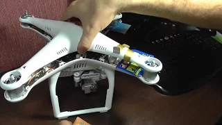 body repair DJI Phantom 3 - How to disassemble the cabinet