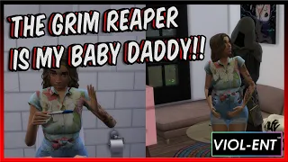 THE GRIM REAPER IS MY BABY DADDY!! 🥰 | #Shorts