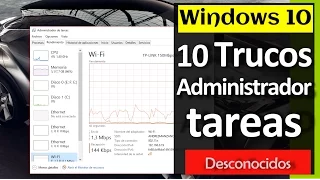 10 Trucos del Administrador de tareas - Windows 10 (Desconocidos)