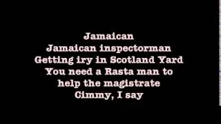 Psych: The Musical - Jamaican Inspector (17.) with lyrics