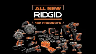 RIDGID Power Tools New Product Lineup
