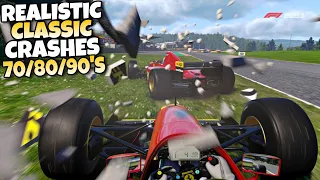 F1 REALISTIC CLASSIC CRASHES 70/80/90'S #15