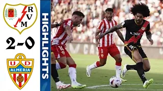 UD Almería vs Rayo Vallecano 0-2 Resumen y Goles | Laliga Santander 2023