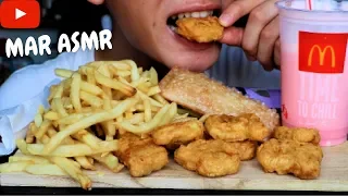 ASMR Eating Sounds | McDonalds Nuggets + French Fries + Pies (Crunchy Chewy Eating Sound) | MAR ASMR