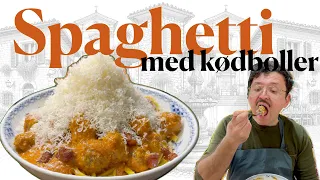 Spaghetti med kødboller a la Umut  🍝✨