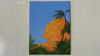 Cloud Drawing/Easy Gouache Painting for Beginners