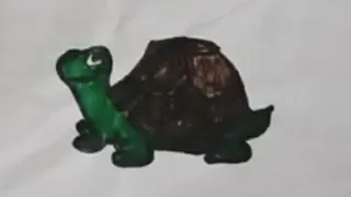 Сангпушт. Черепаха. Draw a turtle.