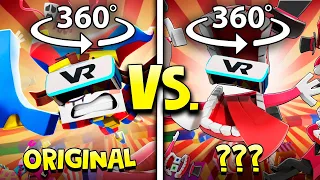 360º VR Wacky World Original VS  something isn't right (🎵 The Amazing Digital Circus Music Video)