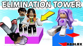 4 Freunde spielen ELIMINATION TOWER! (ganz schwierig)