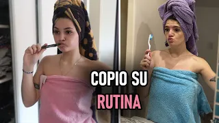 IMITO LA RUTINA DE MI HERMANA