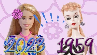 Incredible Transformation of Barbie 1959-2023! See How Doll Has Changed in the Last 64 Years!