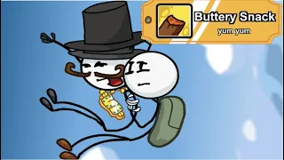 Henry Stickmin - Get the Buttery Snack medal achievement in Infiltrating the Airship (guide)