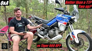 Aprilia Tuareg 660 Q&A | Vs T7 & Rally Pro? Comfortable? Is it torquey?